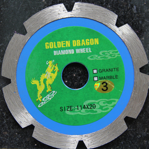 LƯỠI XẺ RÃNH RỒNG XANH 3 LI