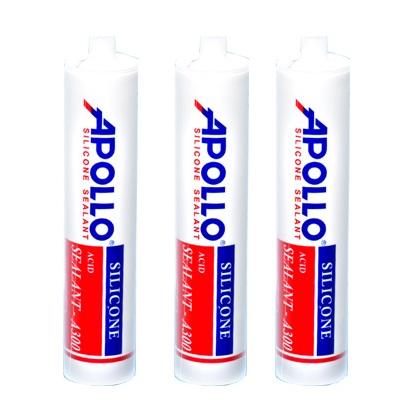 KEO SILICONE APOLLO SEALANT A300 (TRẮNG SỮA/TRẮNG TRONG/ĐEN)